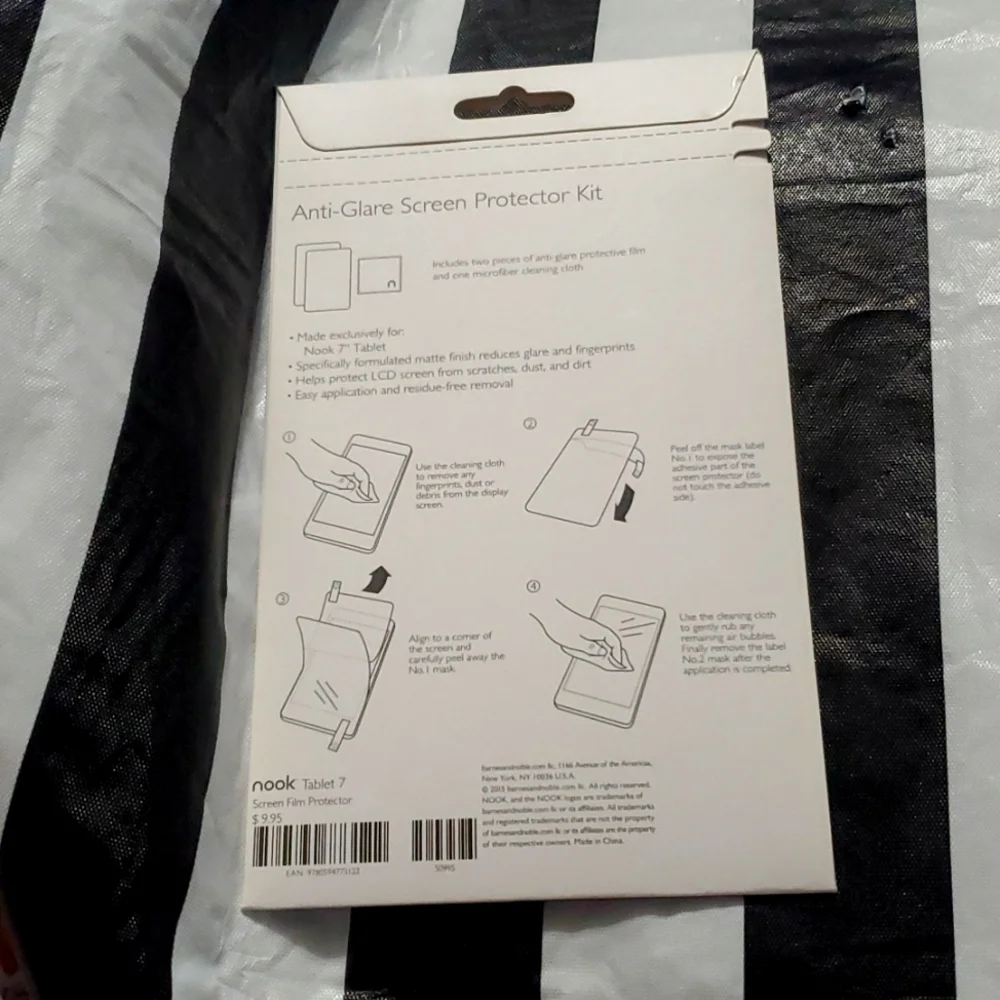 Nook Anti-Glare Screen Protector Kit 7.0